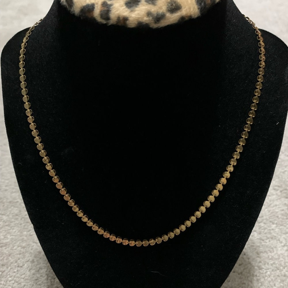 Heart shape coin Necklace